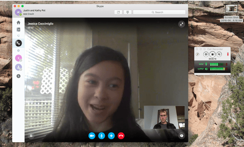 how you record a video for skype in mac